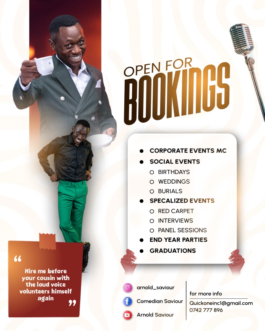 QuickOne Comedy Show